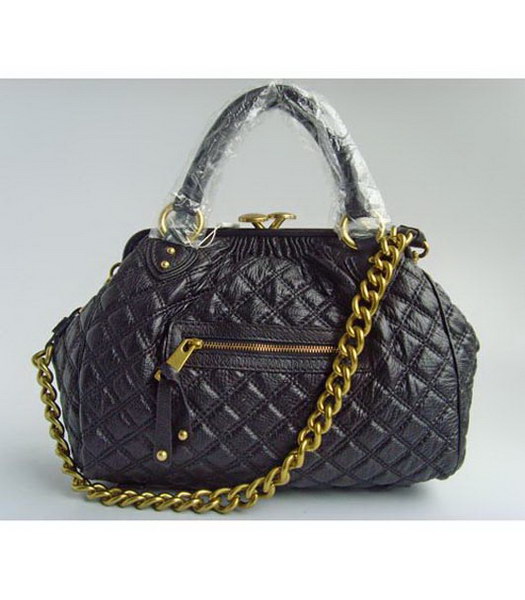 Marc Jacobs Stam Bag_Pearl in pelle nera